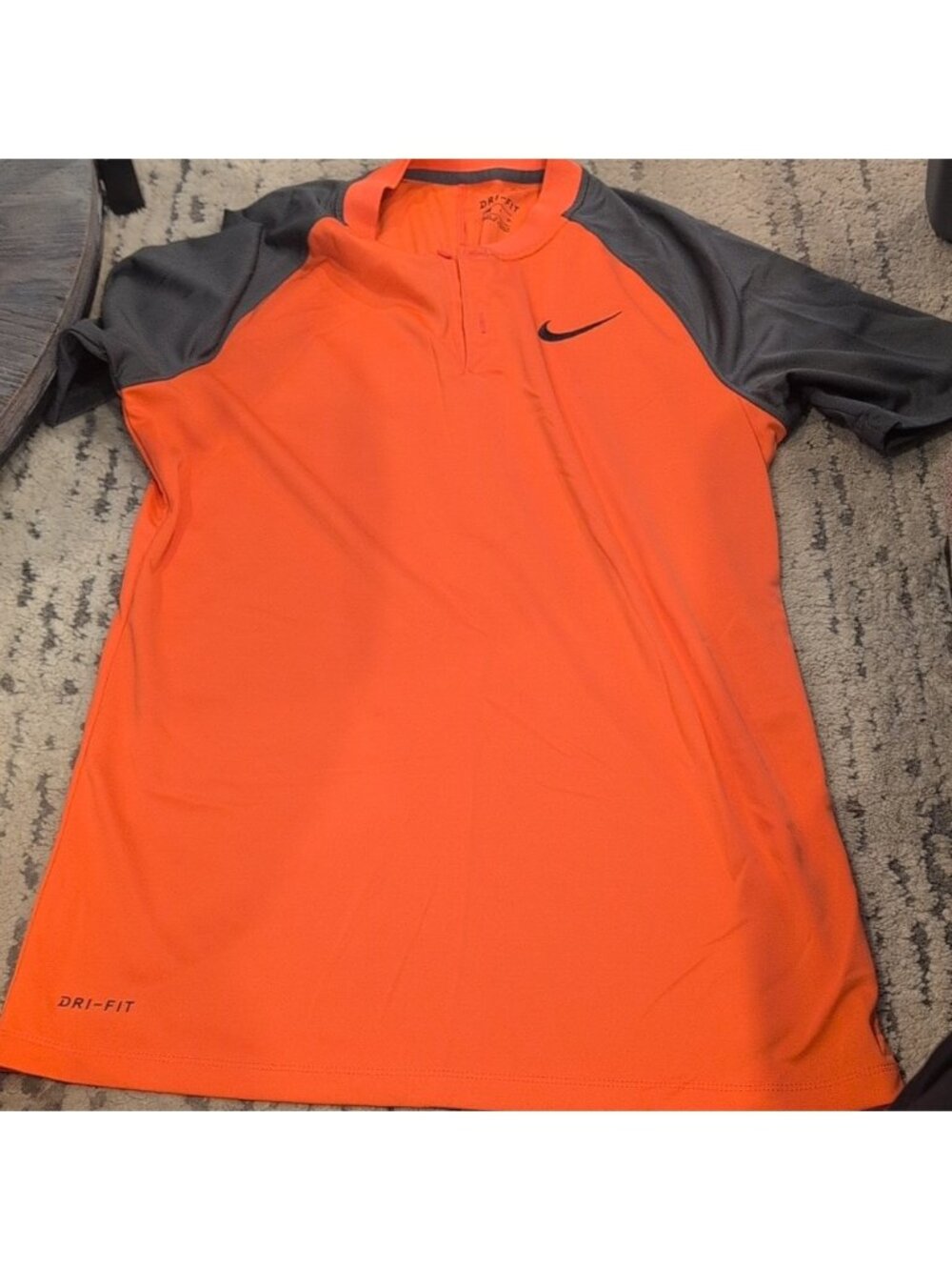 Nike golf polo Orange And Gray